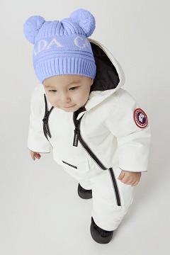Accesorios Canada Goose Niños(Bebé) Outlet - Bebé Sombrero Azules Oscuro AP8305127